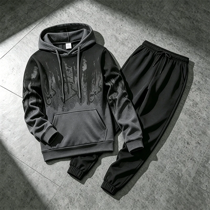 Winter Clothing Equipment - Autumn Winter Men's Hoodies Tracksuit Casual