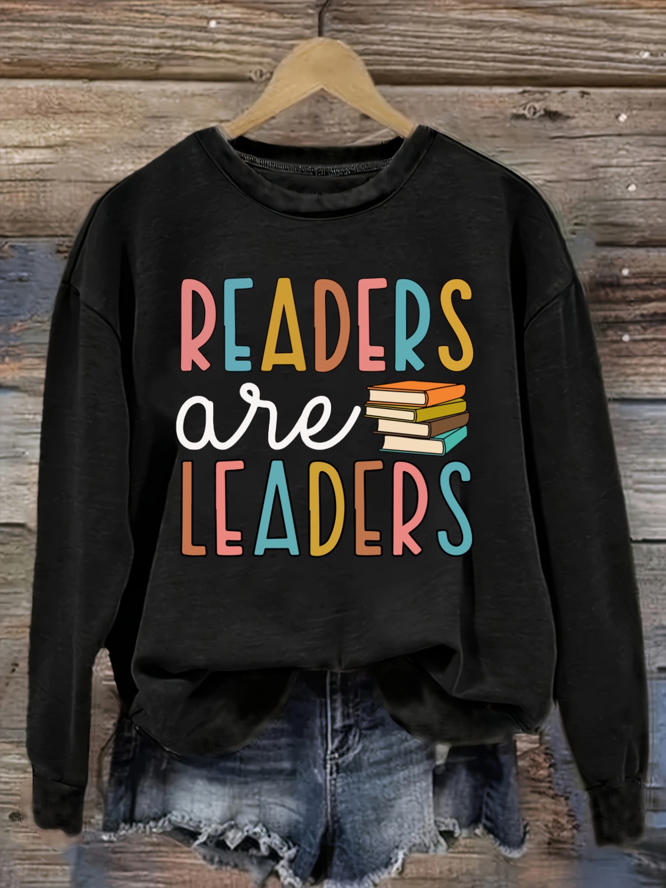 Winter Clothing Usa - Women's Casual Long Sleeve Crew Neck