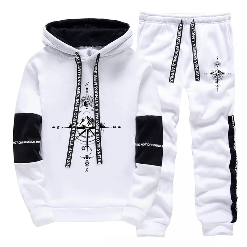 Winter Clothing Equipment - New Autumn Winter Men's Tracksuit Fashion