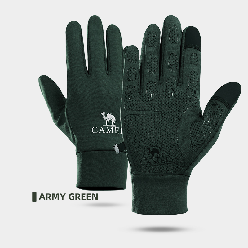 Knit Glove Touch Screen - GOLDEN CAMEL Cycling Hiking Gloves Touchscreen