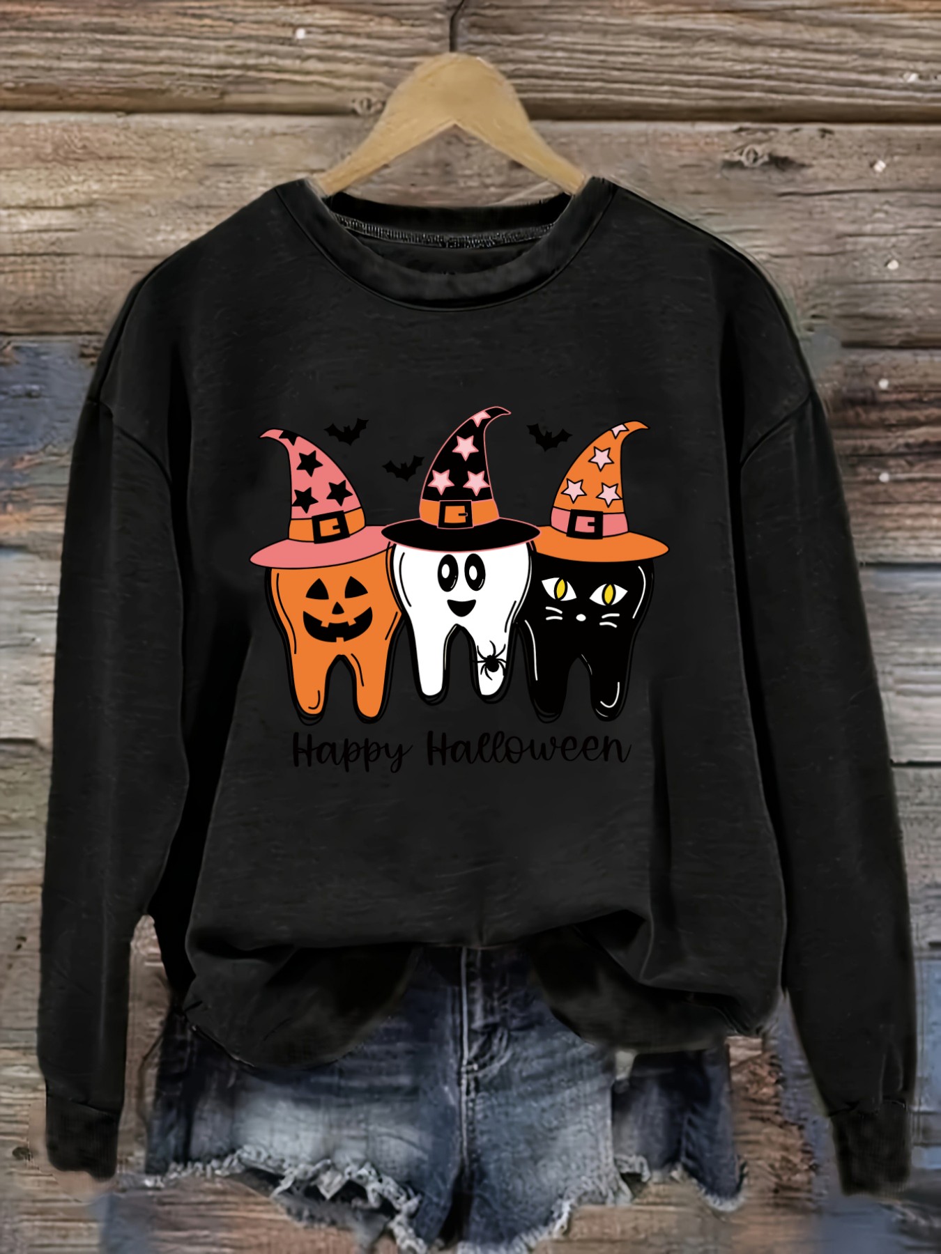 Winter Clothing Usa - Women's Casual Long Sleeve Crew Neck