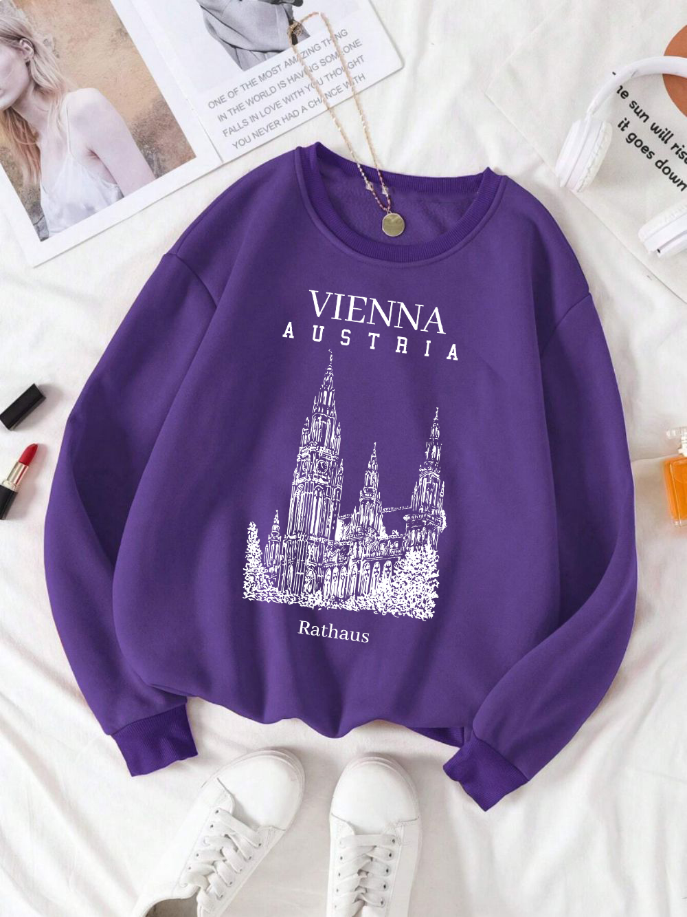 Vienna Austria Rathaus Print W - Winter Clothing Vienna review and price
