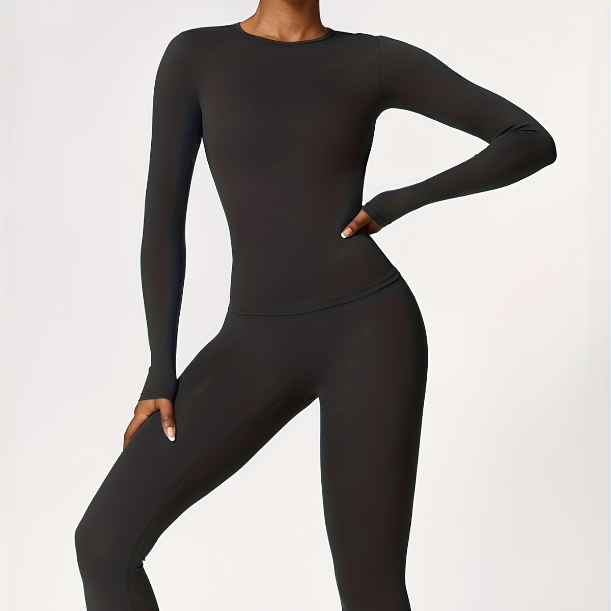 Tight-fitting yoga suit slim l - Winter Clothing Usa review and price