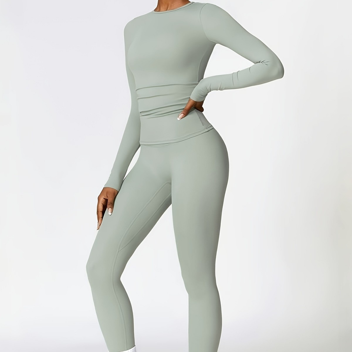 Tight-fitting yoga suit slim l - Winter Clothing Usa review and price