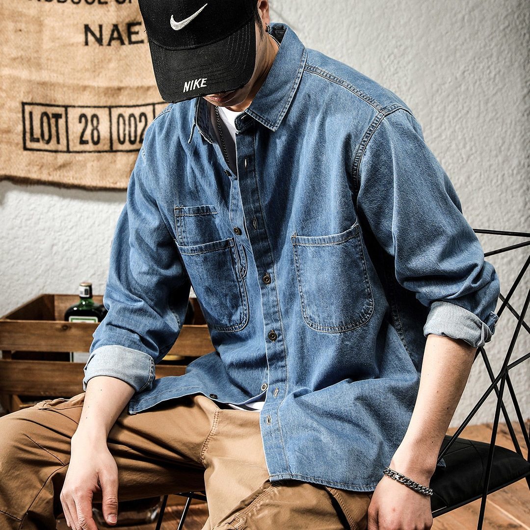 Spring Ruffian Handsome Denim  - Winter Clothing Equipment review and price