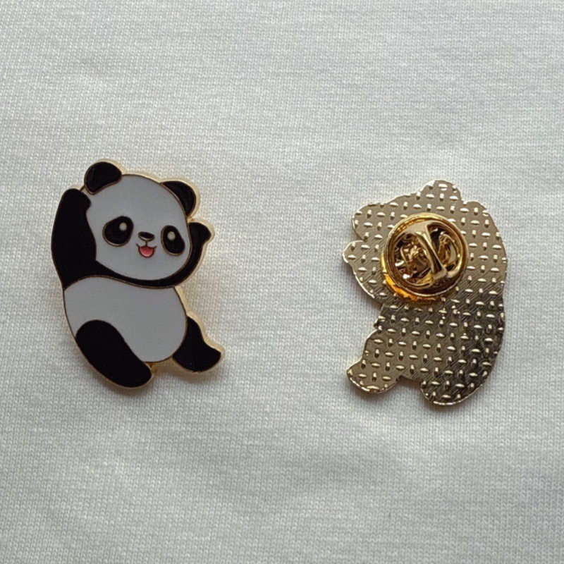 6pcs Cartoon China Panda Badge - Winter Clothing Usa review and price
