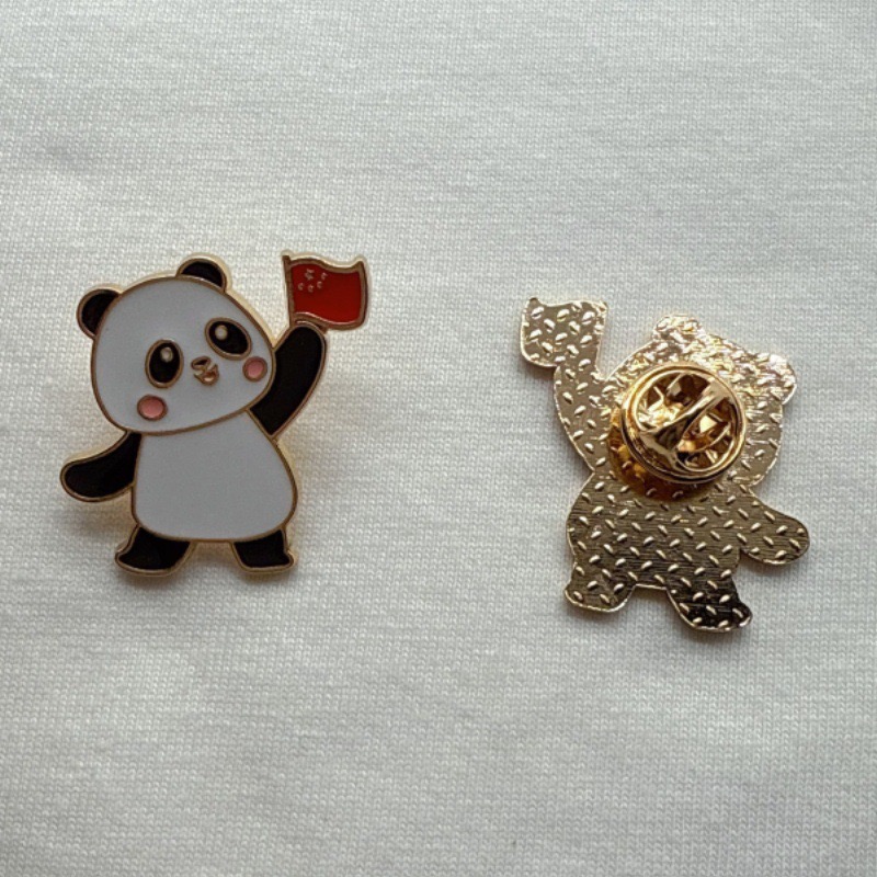 6pcs Cartoon China Panda Badge - Winter Clothing Usa review and price
