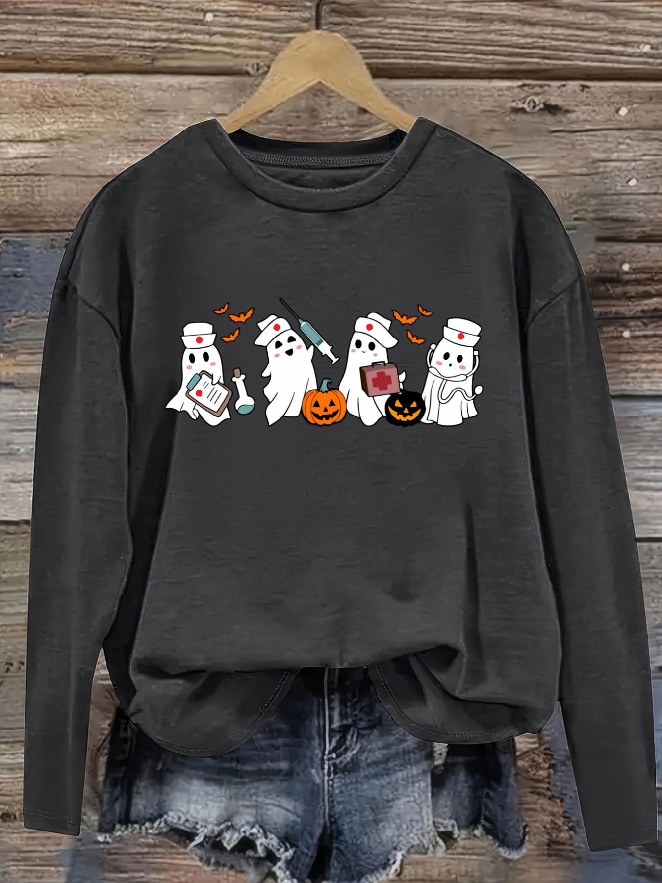 Women's Casual Long Sleeve Cre - Winter Clothing Usa review and price