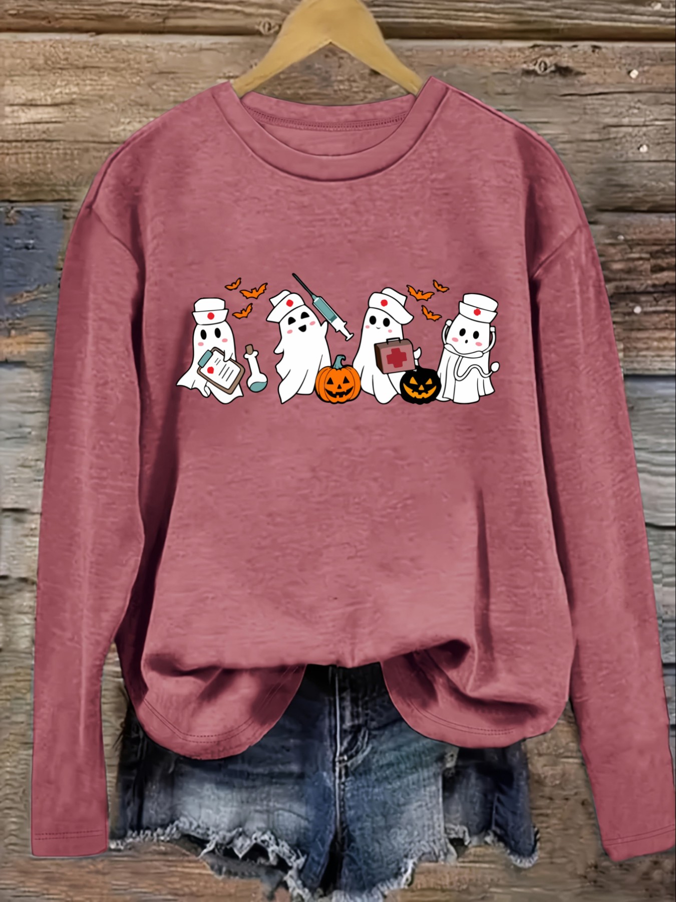 Women's Casual Long Sleeve Cre - Winter Clothing Usa review and price