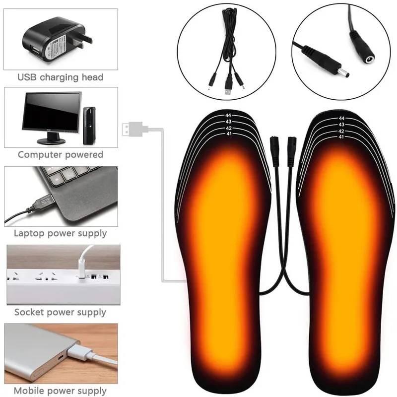 USB Heated Shoe Insoles Electr - Heated Insole Rechargeable review and price