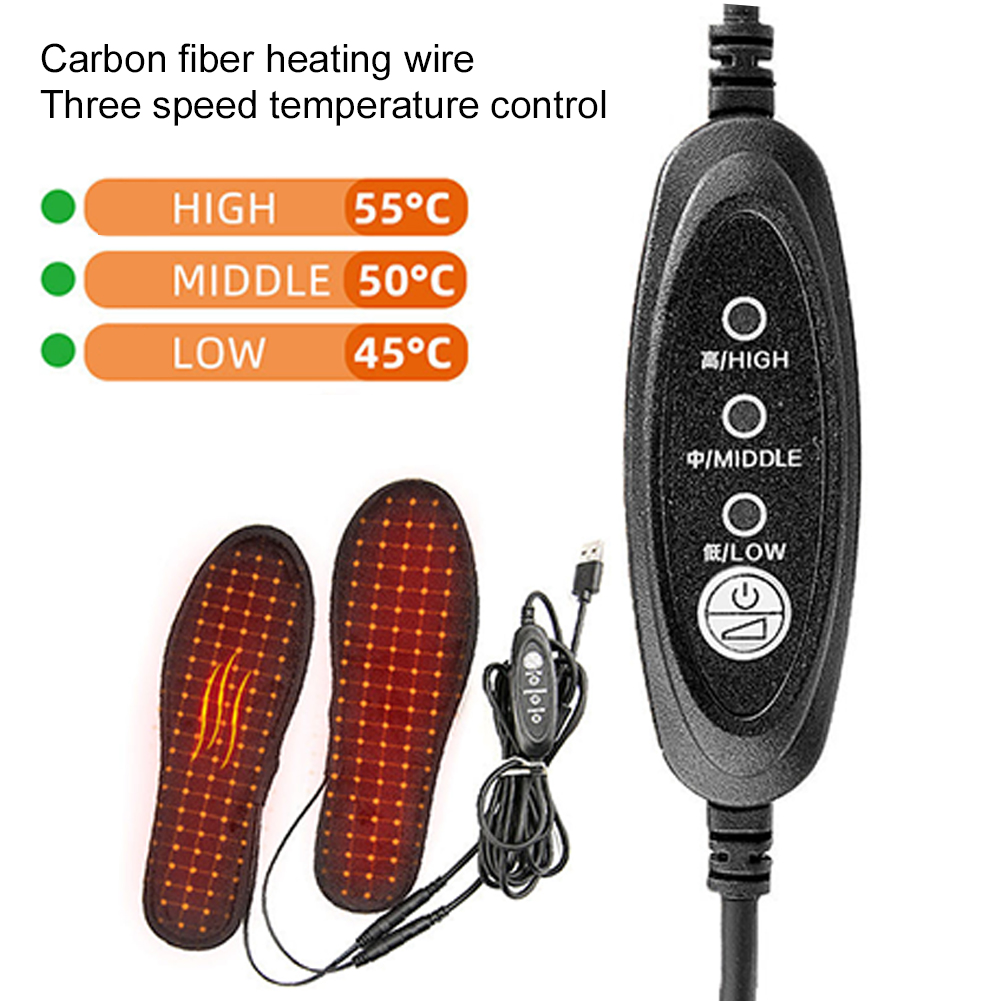 USB Heated Shoe Insoles Electr - Heated Insole Rechargeable review and price