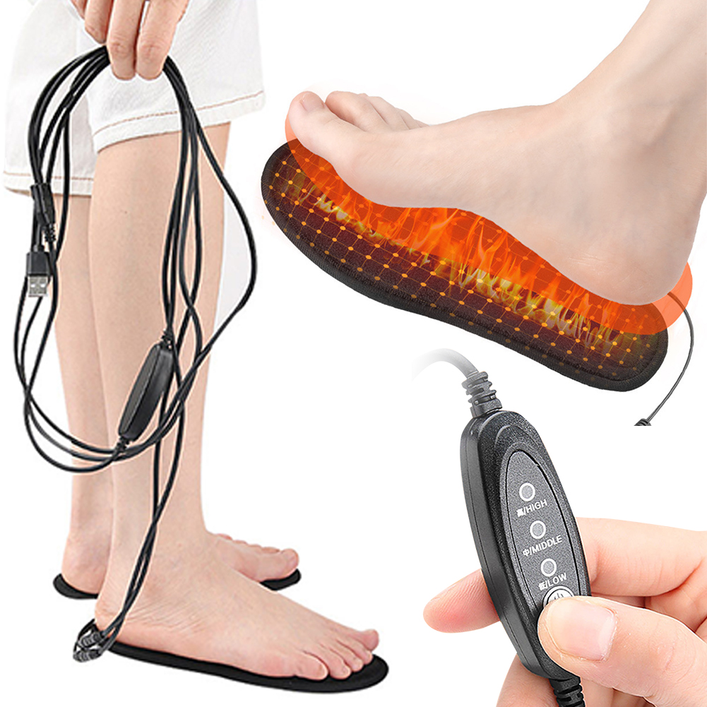 USB Heated Shoe Insoles Electr - Heated Insole Rechargeable review and price