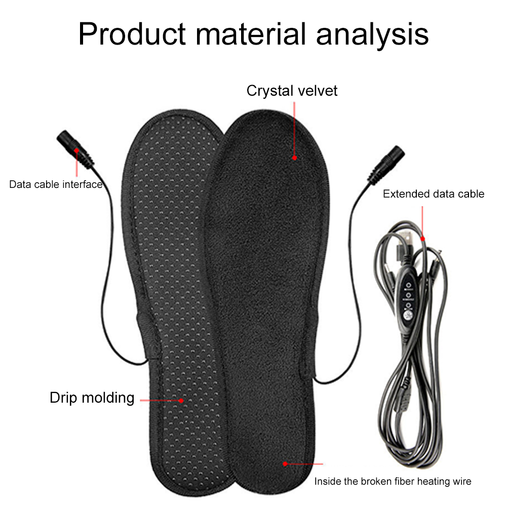 USB Heated Shoe Insoles Electr - Heated Insole Rechargeable review and price