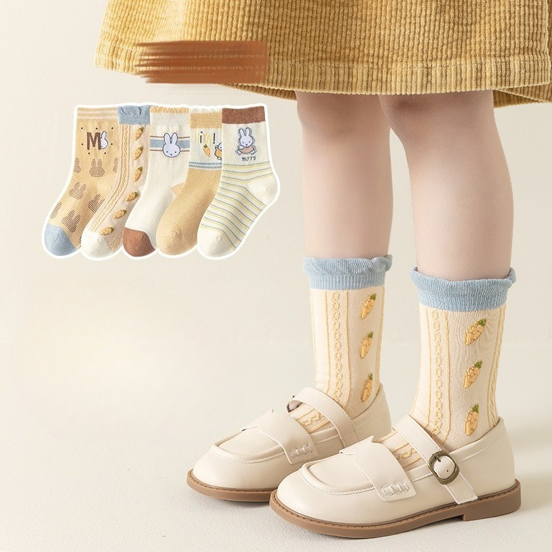 Kawaii Miffy Kids Socks Girls  - Winter Clothing Girls review and price