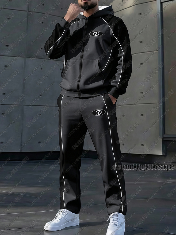 Autumn Winter New Men Tracksui - Winter Clothing Equipment review and price