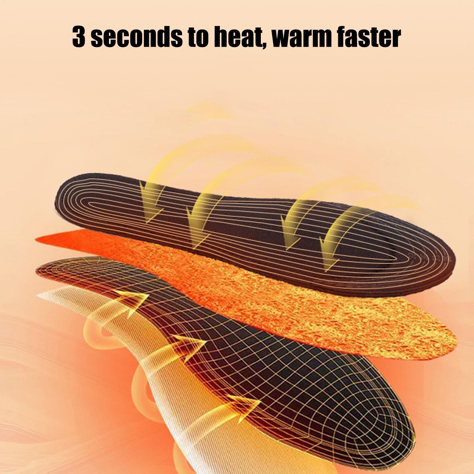 USB Heated Insoles Cuttable Th - Heated Insole Rechargeable review and price