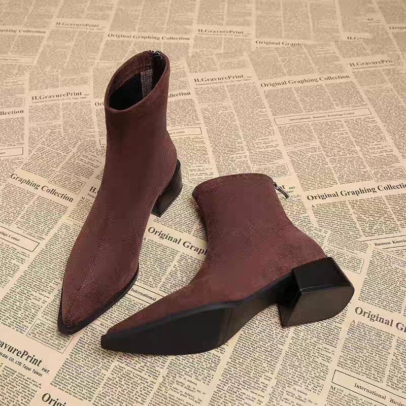 New Low Heel Women Mordern Ank - Winter Clothing For Women review and price