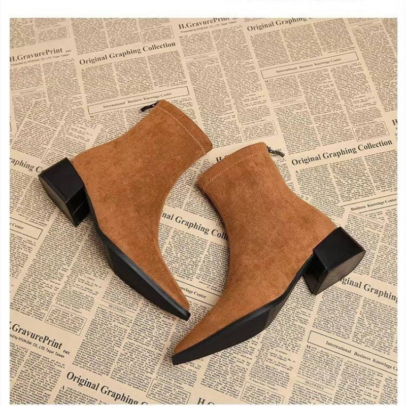 New Low Heel Women Mordern Ank - Winter Clothing For Women review and price