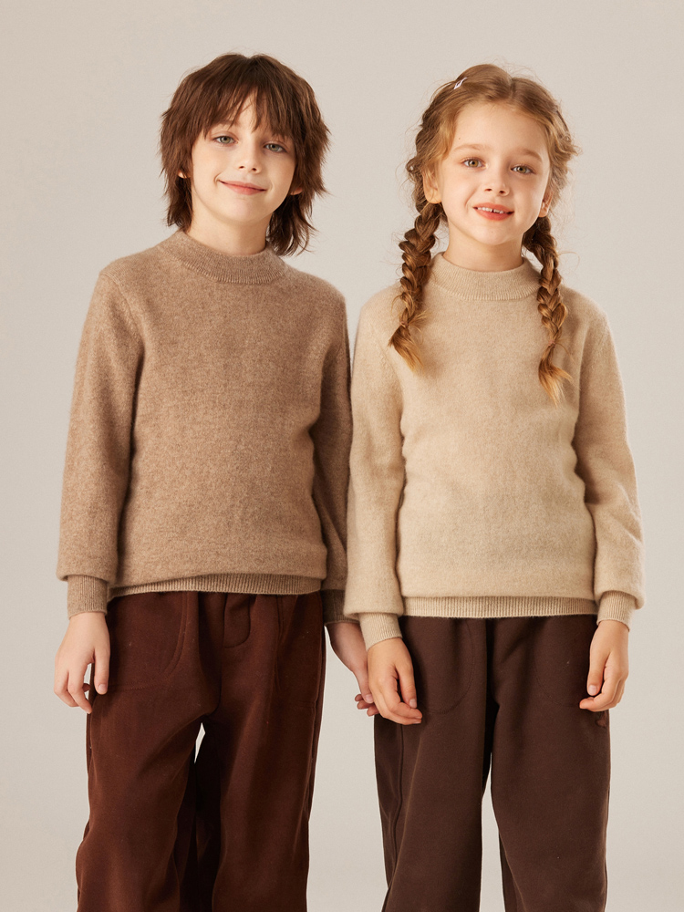 Children's Cashmere Sweater Mo - Winter Clothing Colors review and price