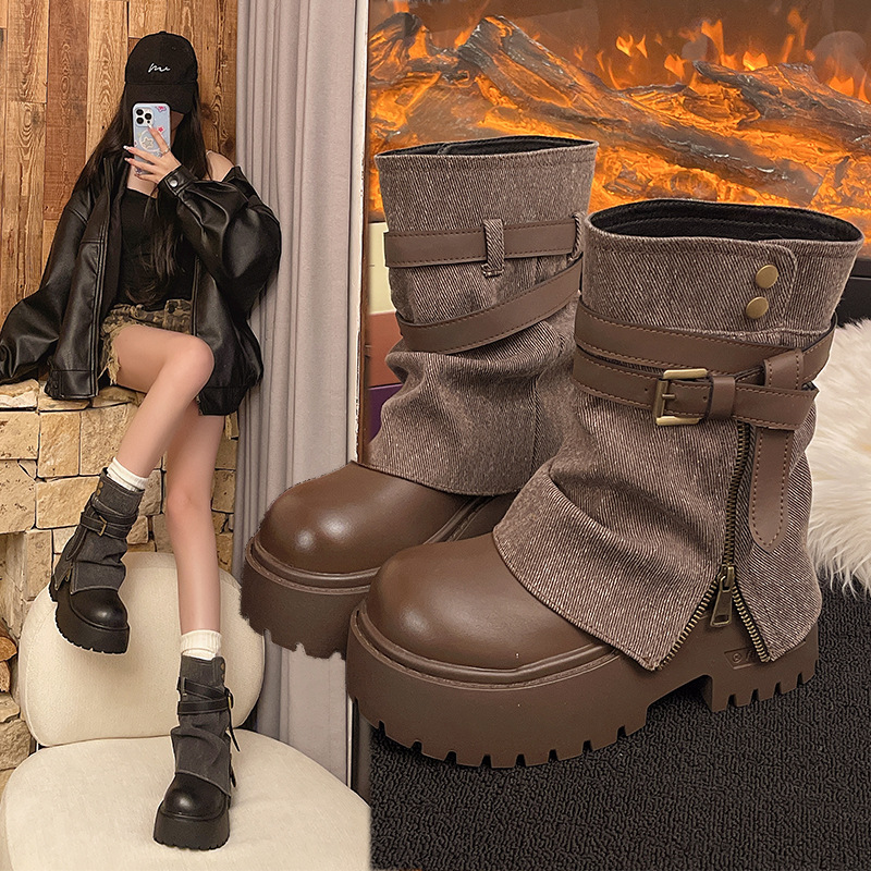 Ankle Boots for Women Cowboy F - Winter Clothing For Women review and price