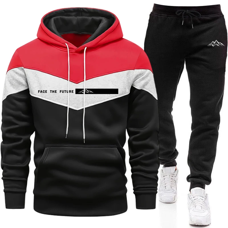 Tracksuit Men's Fashion Casual - Winter Clothing Equipment review and price