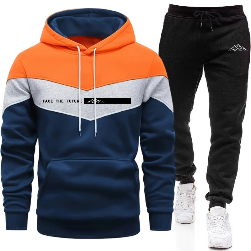 Tracksuit Men's Fashion Casual - Winter Clothing Equipment review and price