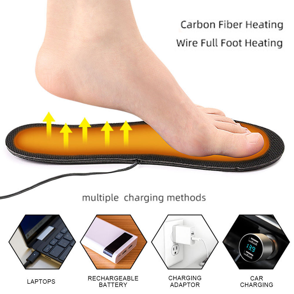 USB Heated Shoe Insoles Electr - Heated Insole Rechargeable review and price