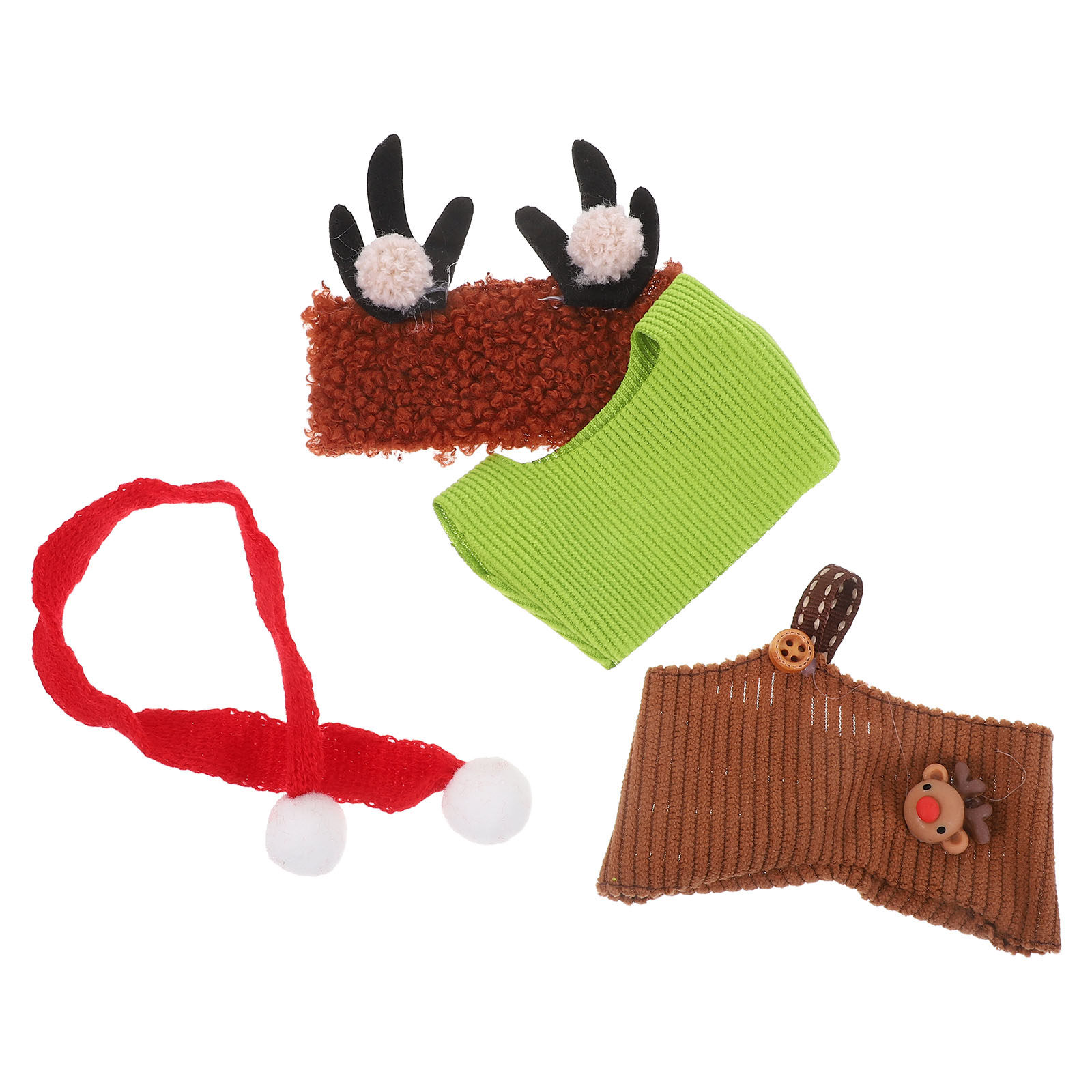 1Set Christmas Clothes Holiday - Winter Clothing Dress Up review and price