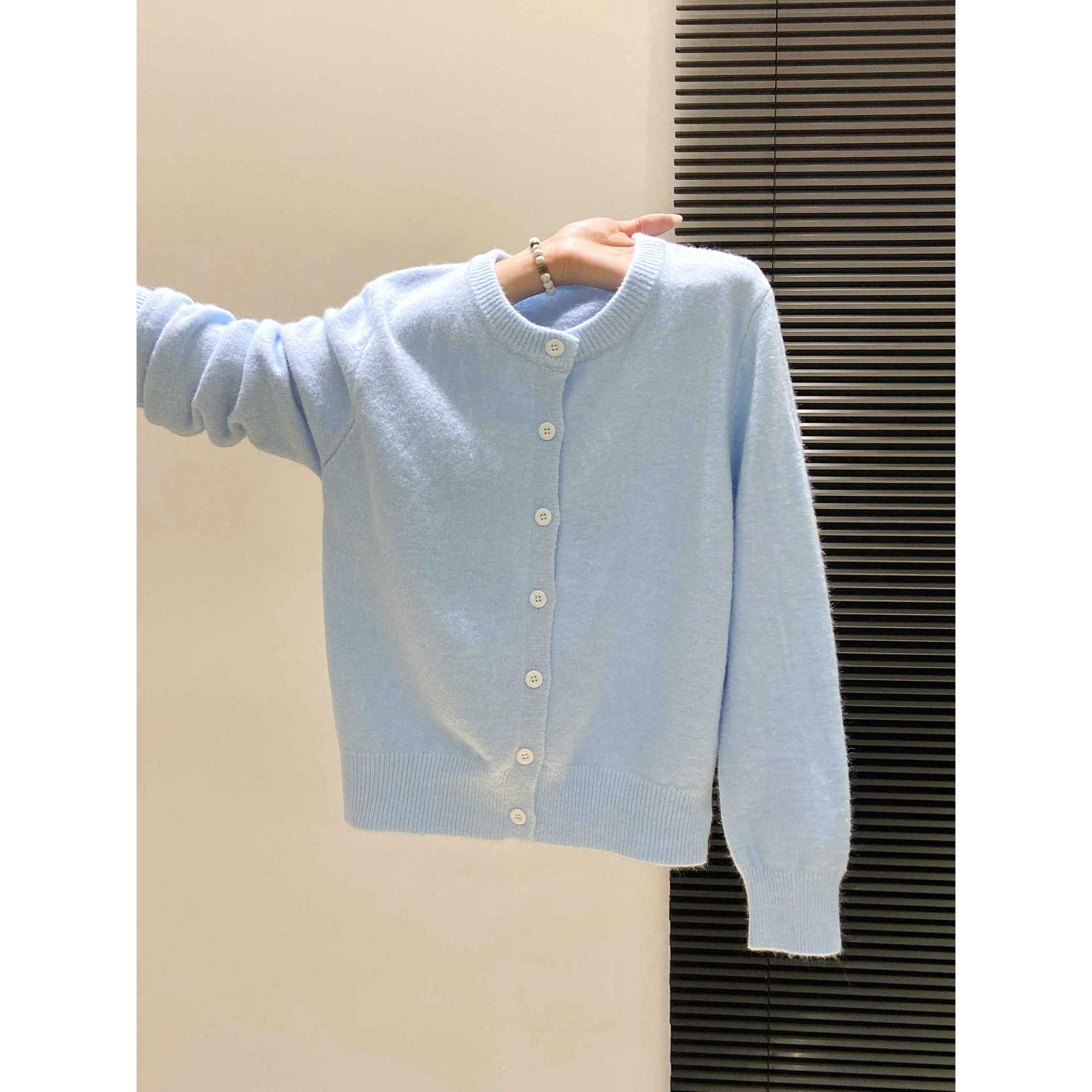 Solid Color Women's Knit Cardi - Winter Clothing Colors review and price