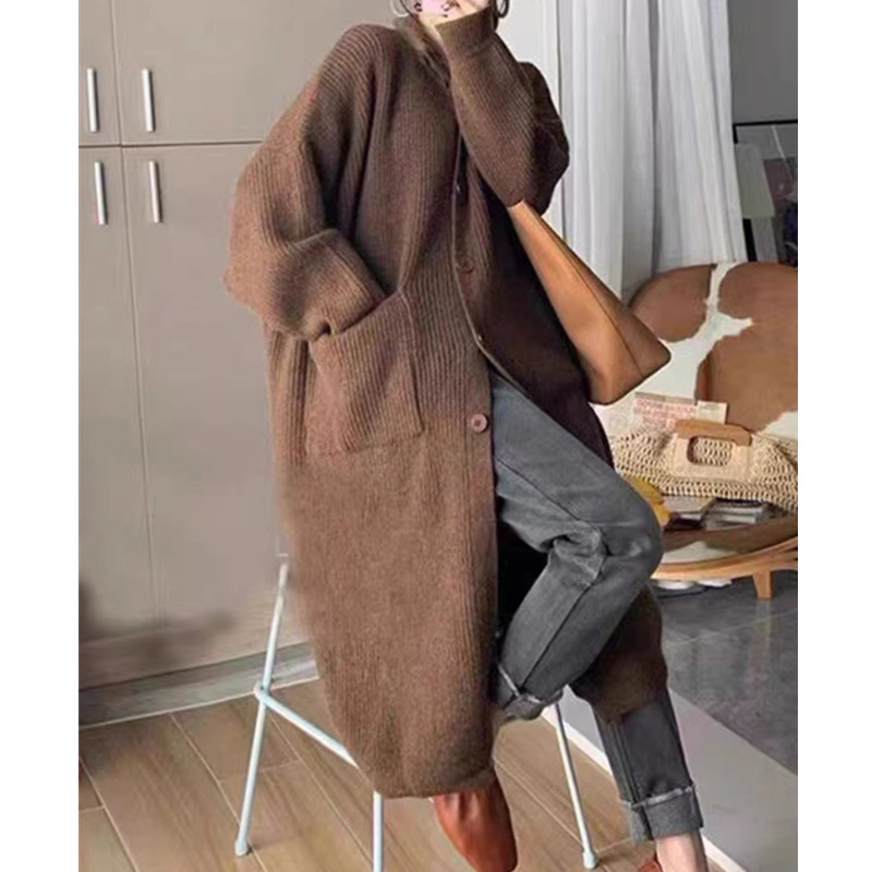 Solid color loose high neck wo - Winter Clothing Factory Outlet review and price