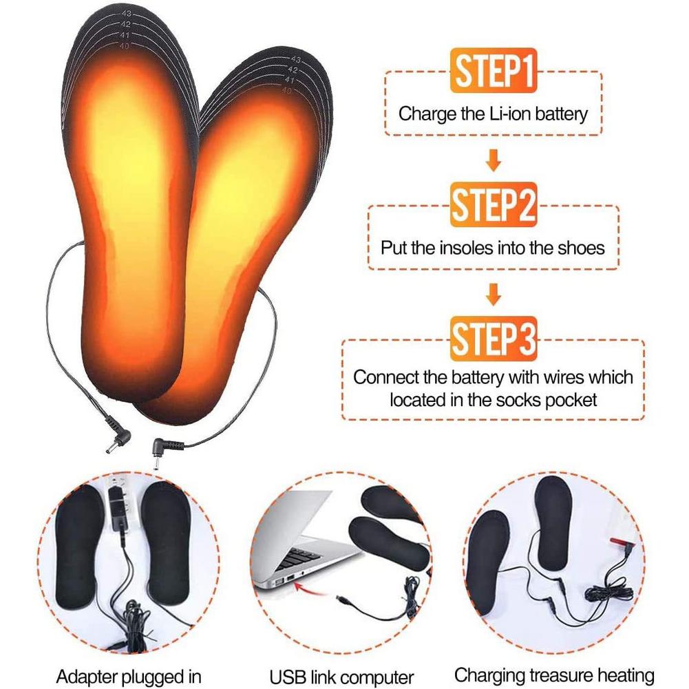 USB Rechargeable Heated Insole - Heated Insole Rechargeable review and price