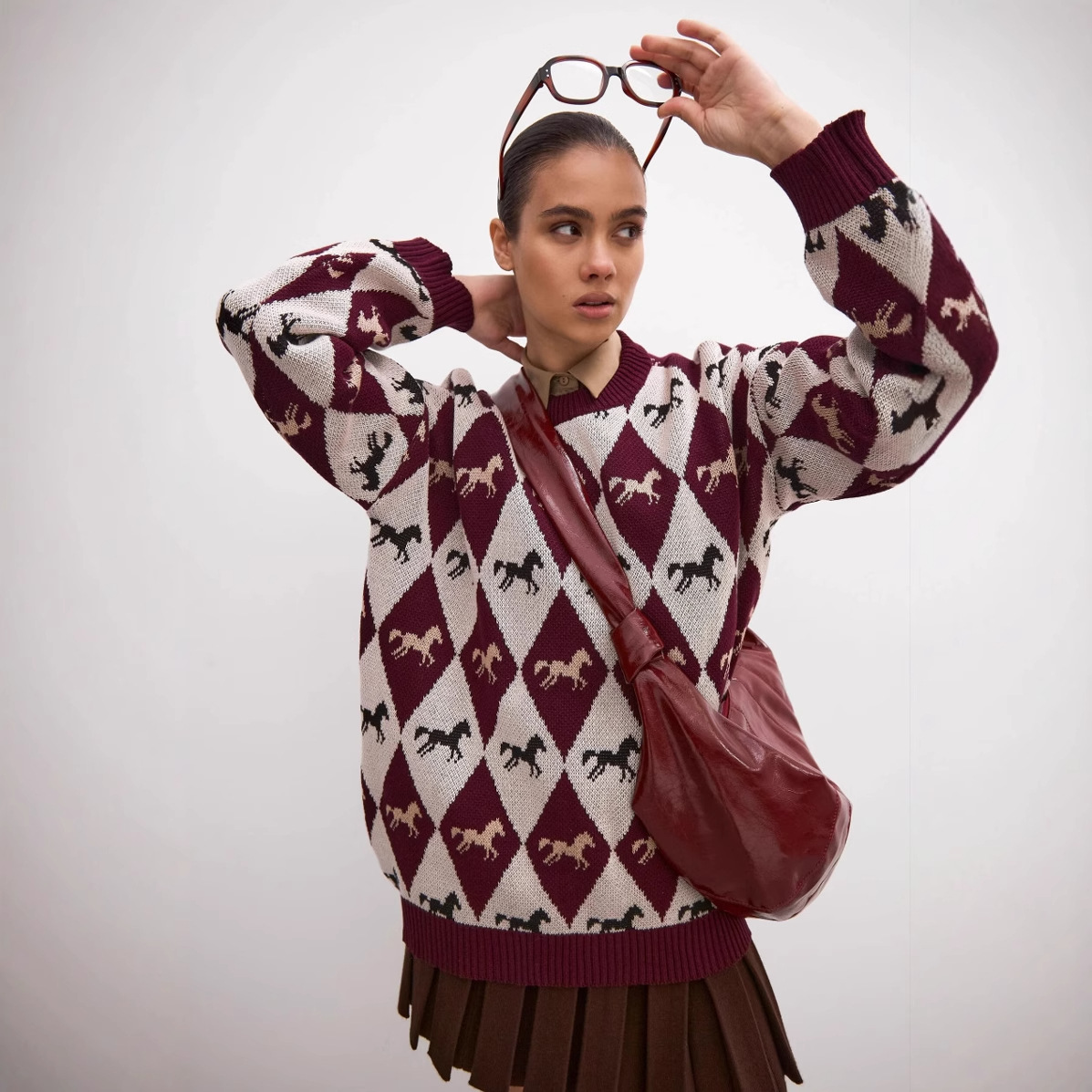 Zekye Knitwear Crew Neck Sweat - Winter Clothing Factory Outlet review and price