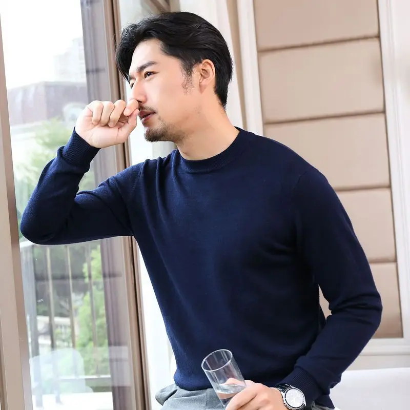 Man Clothes Pullovers Solid Co - Winter Clothing Colors review and price