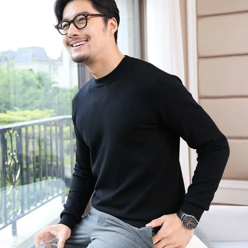 Man Clothes Pullovers Solid Co - Winter Clothing Colors review and price