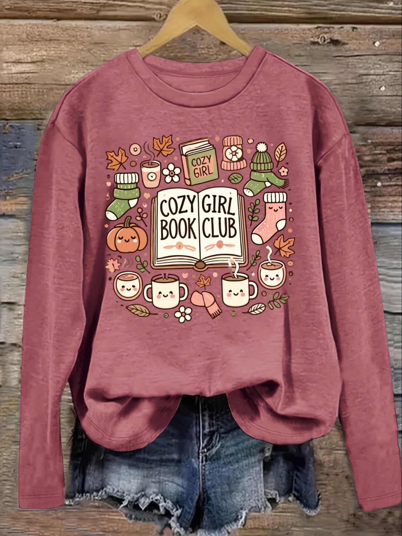 Women's Casual Long Sleeve Cre - Winter Clothing Usa review and price