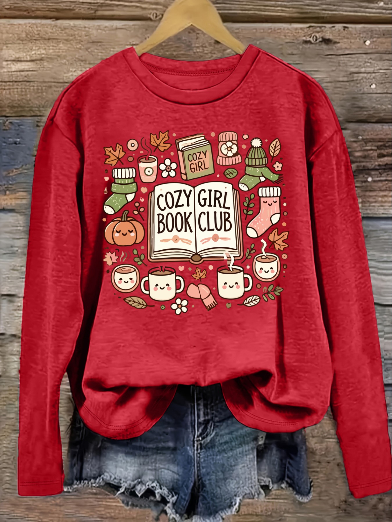 Women's Casual Long Sleeve Cre - Winter Clothing Usa review and price